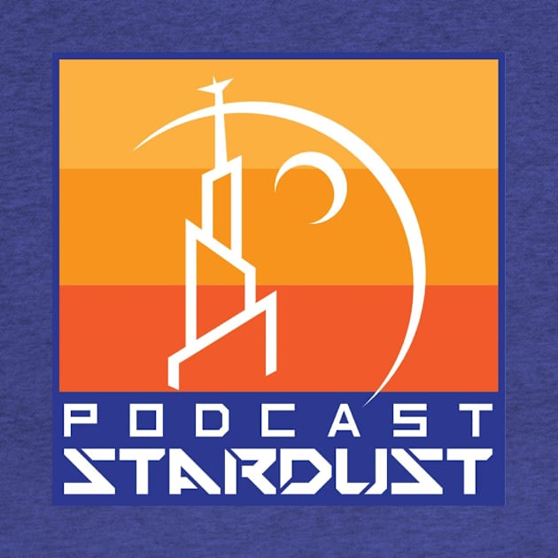 Podcast Stardust Sunset Gradient Logo by PodcastStardust